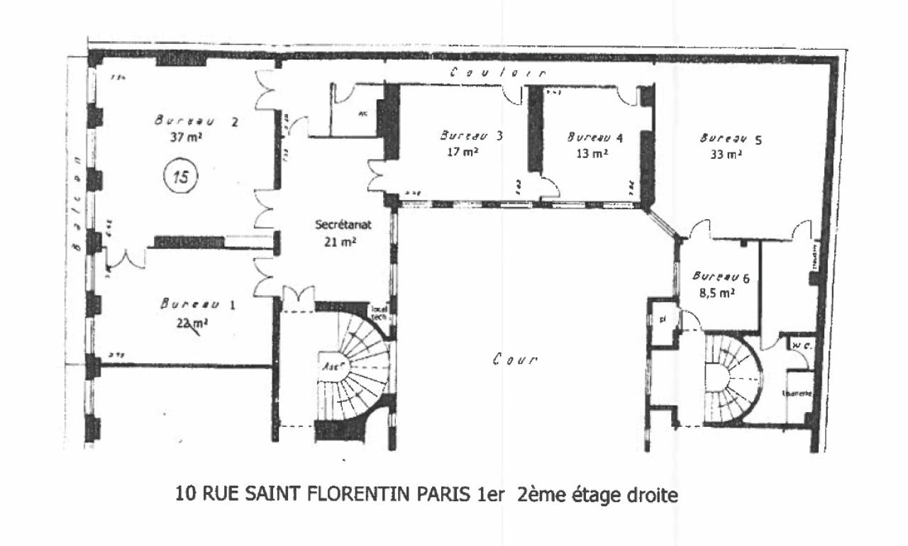 Bureau Paris 179m² Location bureau Paris OLBUR2424181 9